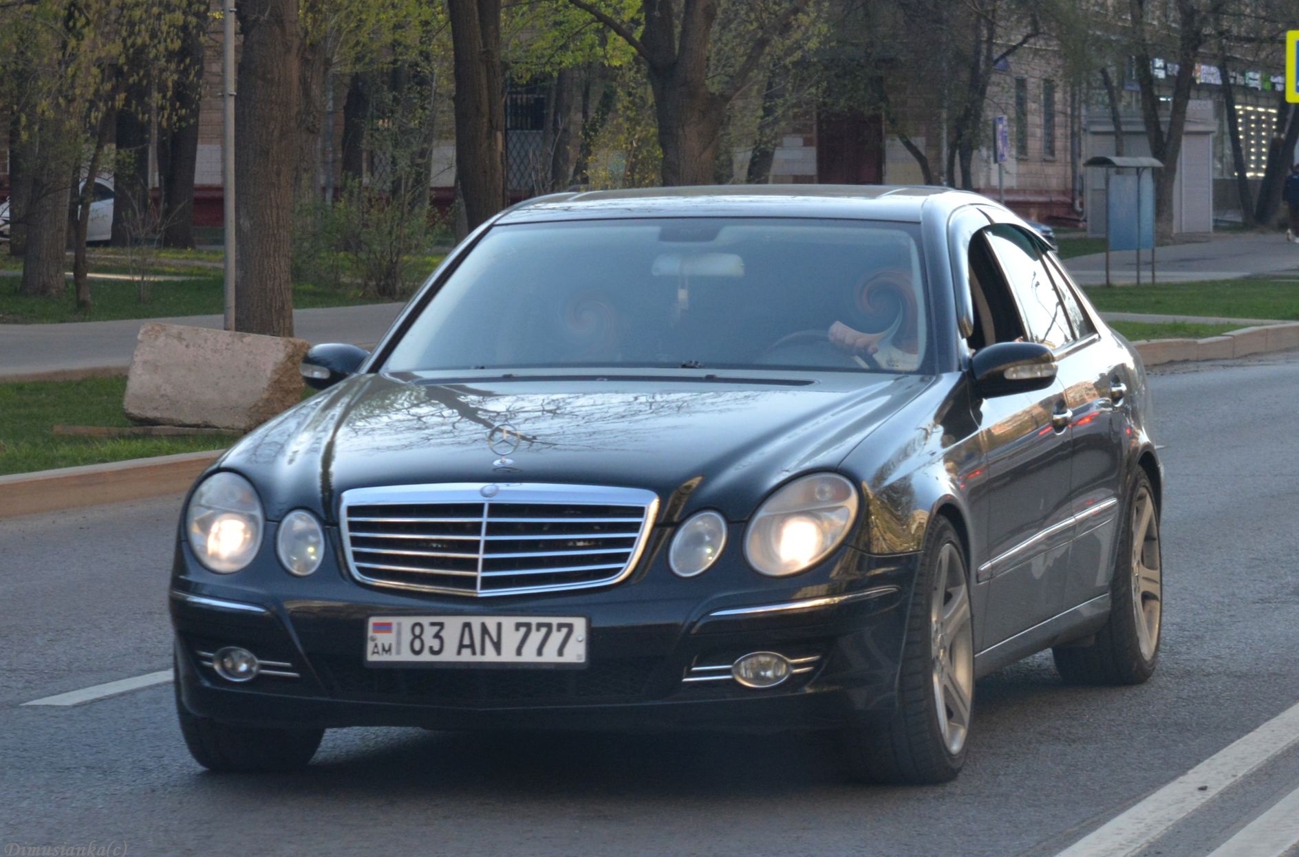 83 AN 777, Mercedes-Benz E-Klasse 3rd gen Sedan (W211), 2002­–2009