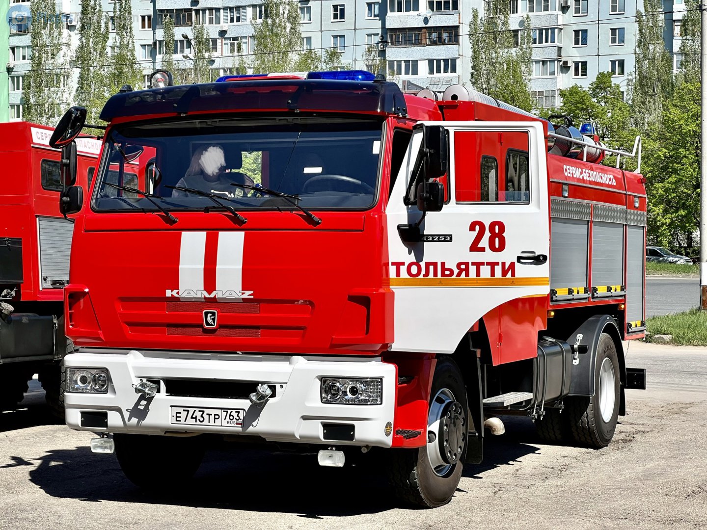 е 743 тр 763, KamAZ 4325 43253, 2002–