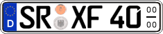German license plate, Seasonal plates