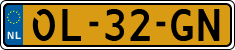 License plate of the Netherlands, Semi-trailers