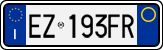 License plate of Italy, Cars (1994 year series)