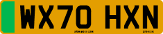 License plate of the United Kingdom, 2001 year system