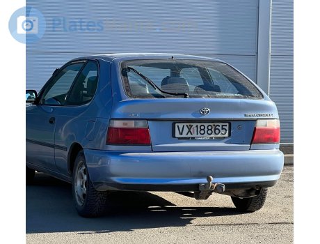 VX 18865, Toyota Corolla