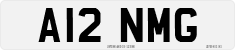 License plate of the United Kingdom, 1983 year system