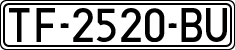 License plates of Spain, 1971 year series