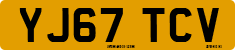 License plate of the United Kingdom, 2001 year system