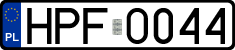 License plates of Poland, Authorities
