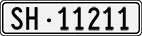 License plate of Switzerland, Cars