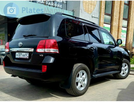 а001аа67, Toyota Land Cruiser