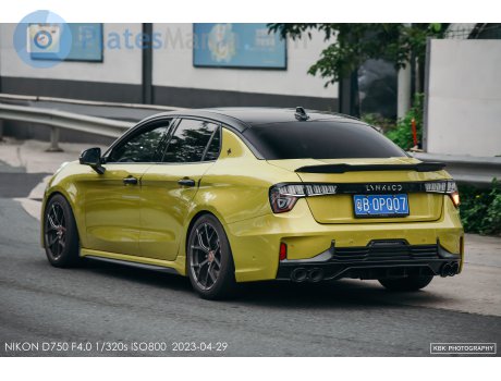 粤B·0PQ07, Lynk & Co 03