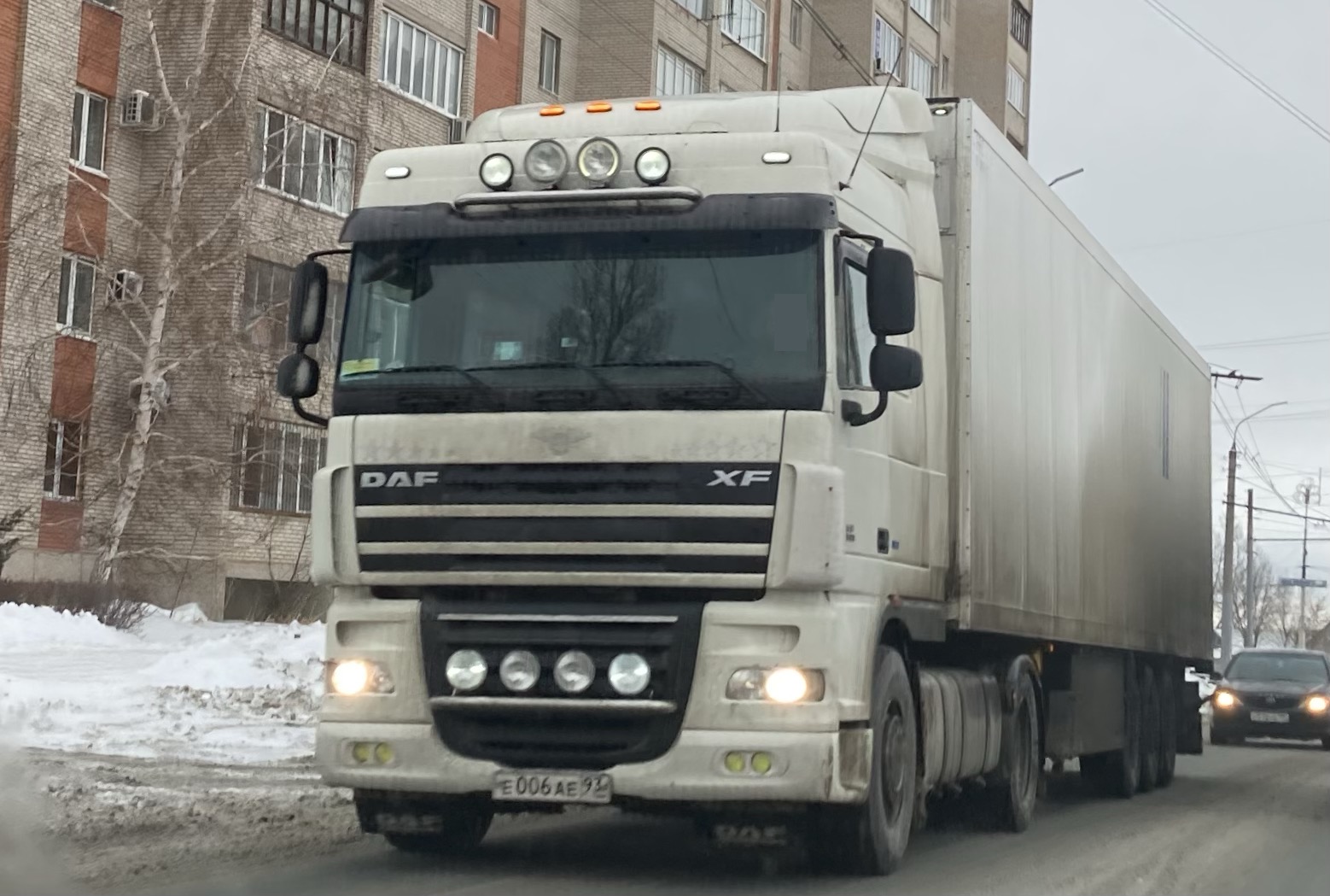 е 006 ае 93, DAF XF 3rd gen (XF105), 2006–2020