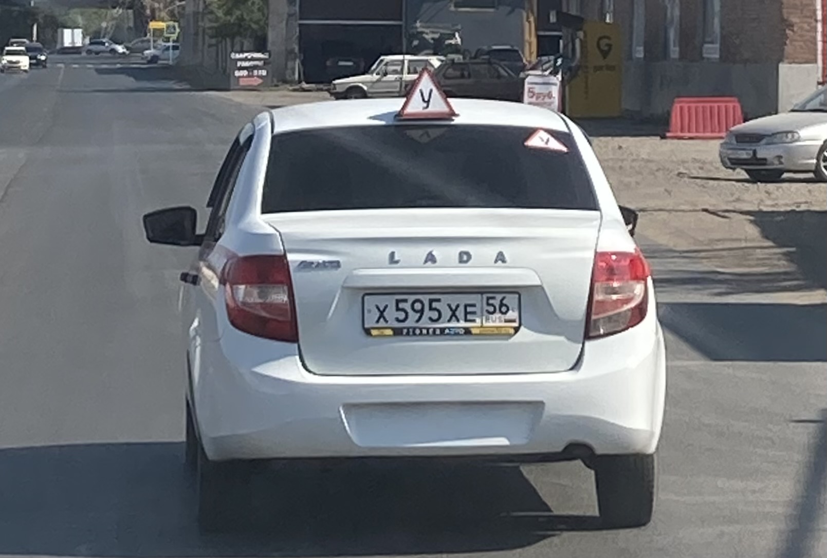 х 595 хе 56, Lada (VAZ) 2190 Granta 2190, facelift, 2018–