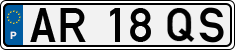 License plate of Portugal, Regular plates