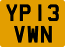 License plate of the United Kingdom, 2001 year system