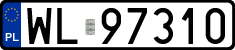 License plates of Poland, Regular car plates