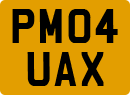License plate of the United Kingdom, 2001 year system