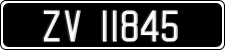 License plate of Ireland, Oldtimers