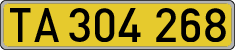 License plates of Spain, Diplomatic