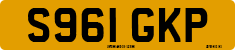 License plate of the United Kingdom, 1983 year system
