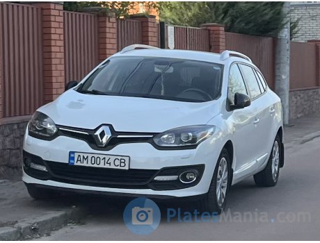 AM 0014 CB, Renault Mégane