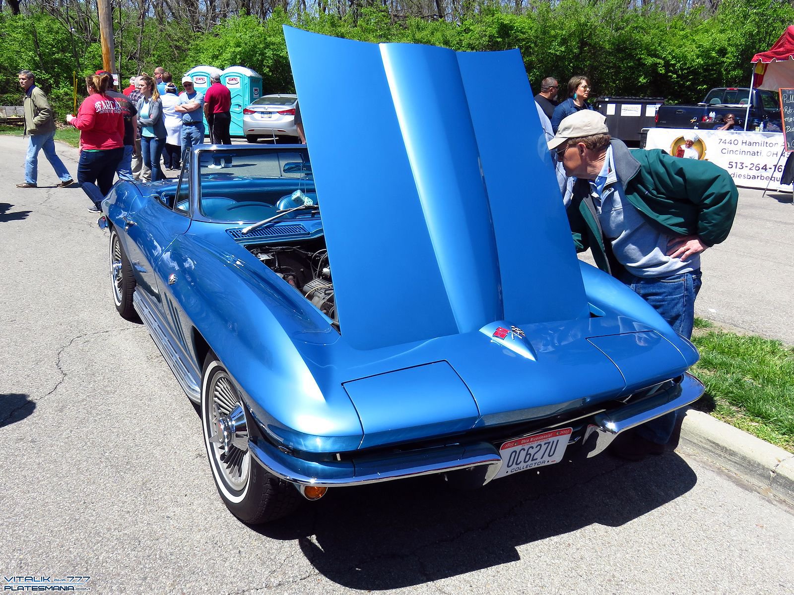 OC627U, Chevrolet Corvette 2nd gen Convertible (C2; 67), 1962–1967