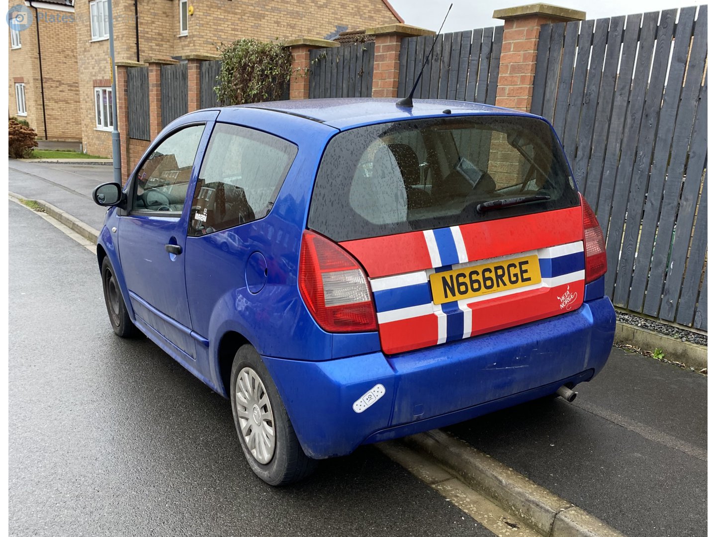 N666RGE, Citroёn C2 1st gen (A6; Global-market), 2003–2009