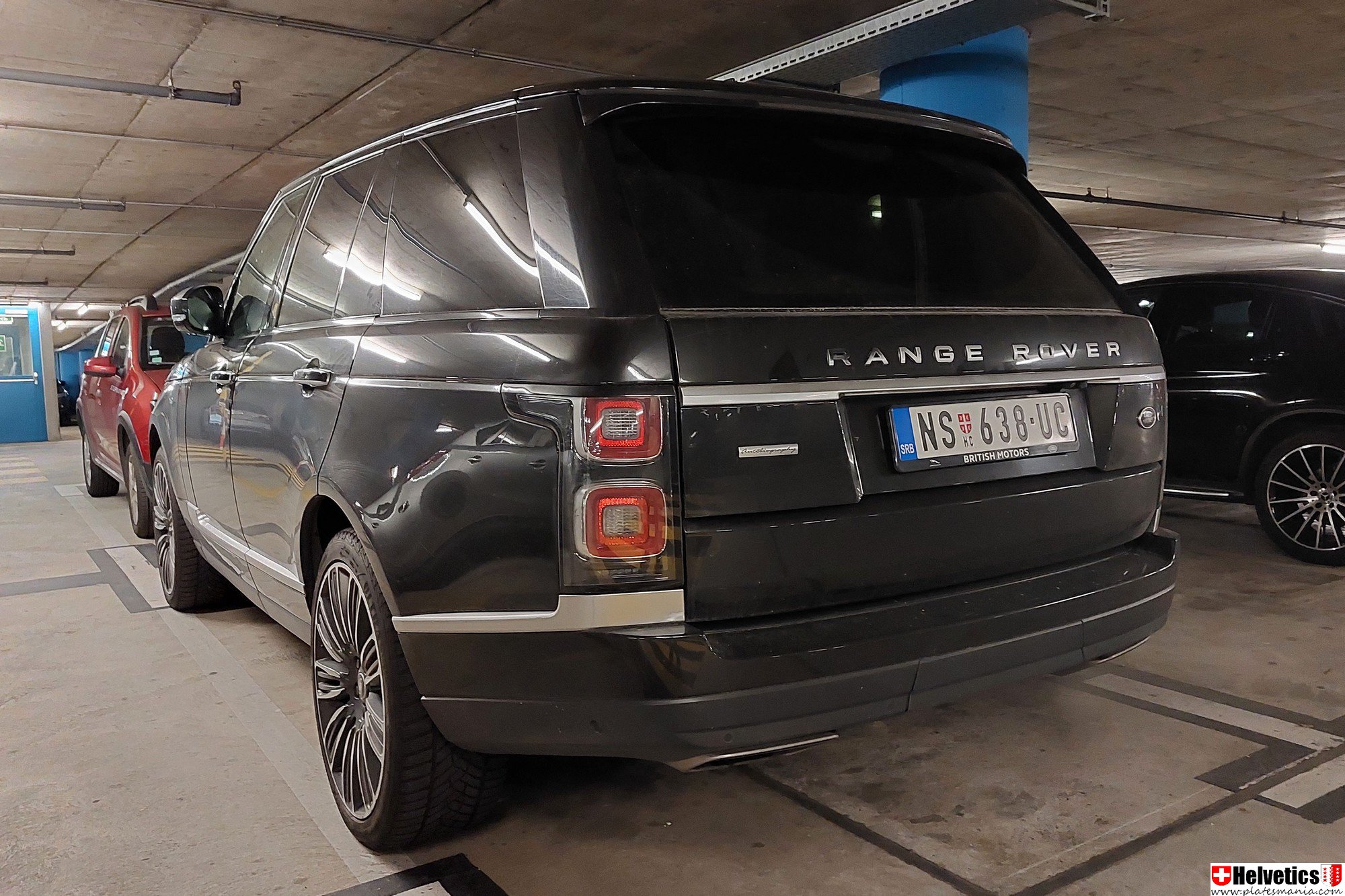 NS 638-UC, Land Rover Range Rover 4th gen (L405), facelift, 2017–2022