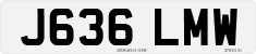 License plate of the United Kingdom, 1983 year system