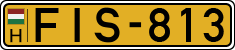 license plates of Hungary, Commercial vehicles (1990)