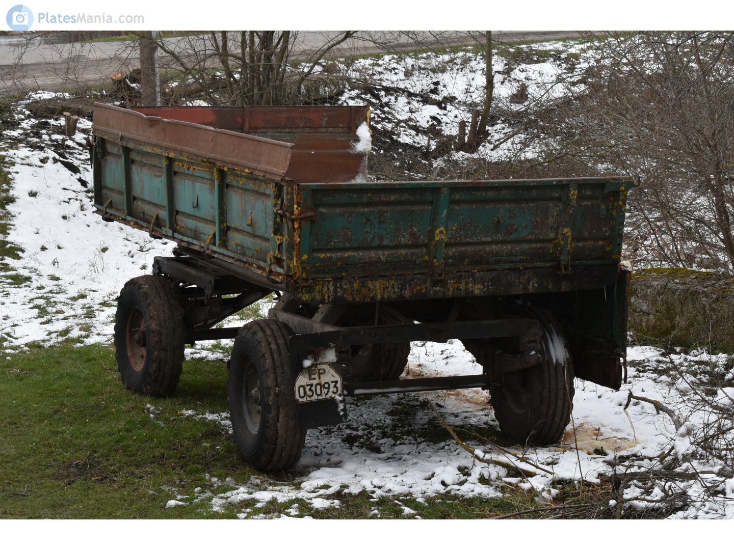 ЕР 03093, Trailers for special vehicles (1995) 