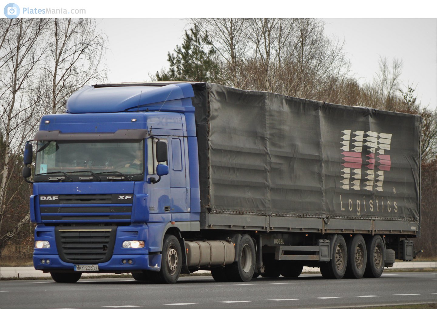 WWY 22817, DAF XF 3rd gen (XF105), 2006–2020