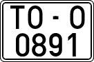 License plates of Spain, 1971 year series