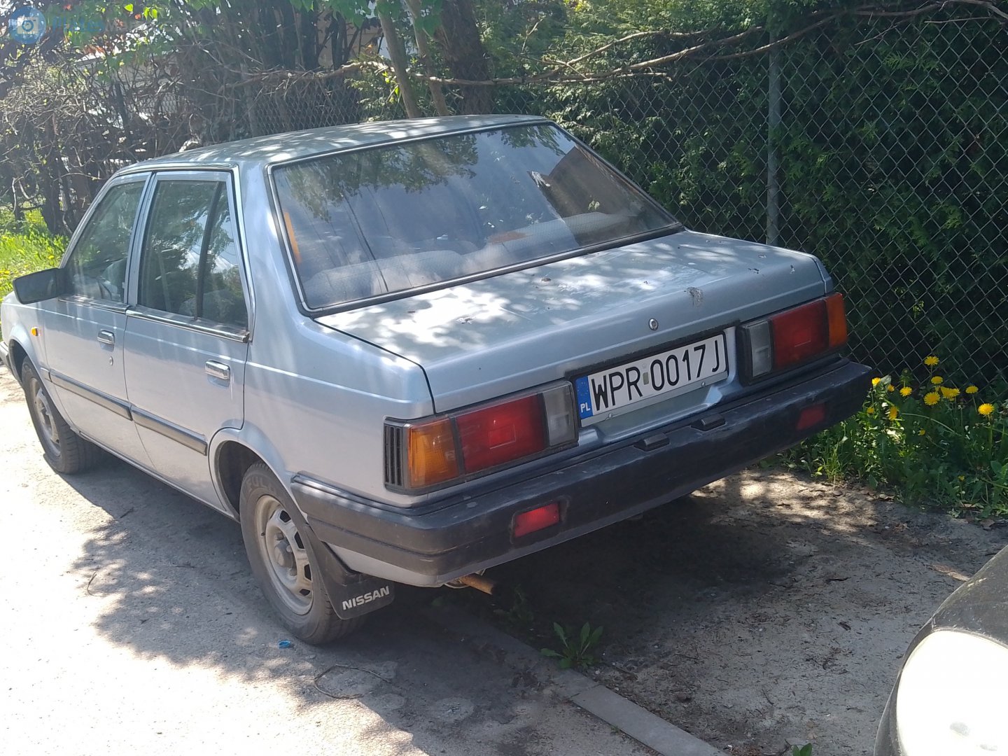 WPR 0017J, Nissan Sunny 6th gen Sedan (B12), 1985–1990