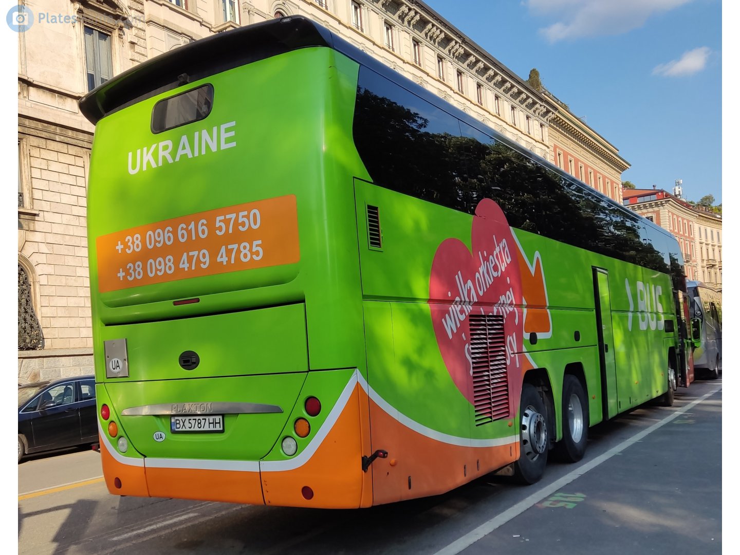 BX 5787 HH, Plaxton Elite 