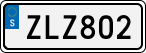 License plate of Sweden, Regular plates