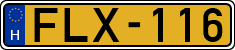 license plates of Hungary, Commercial vehicles (1990)