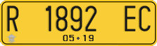 License plate of Indonesia, Commercial vehicles