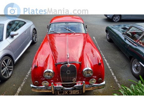 LJX 385, Jaguar XK150