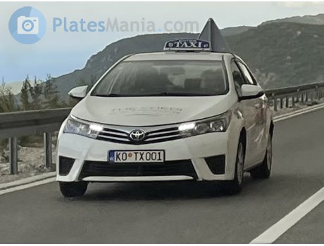 KO TX001, Toyota Corolla