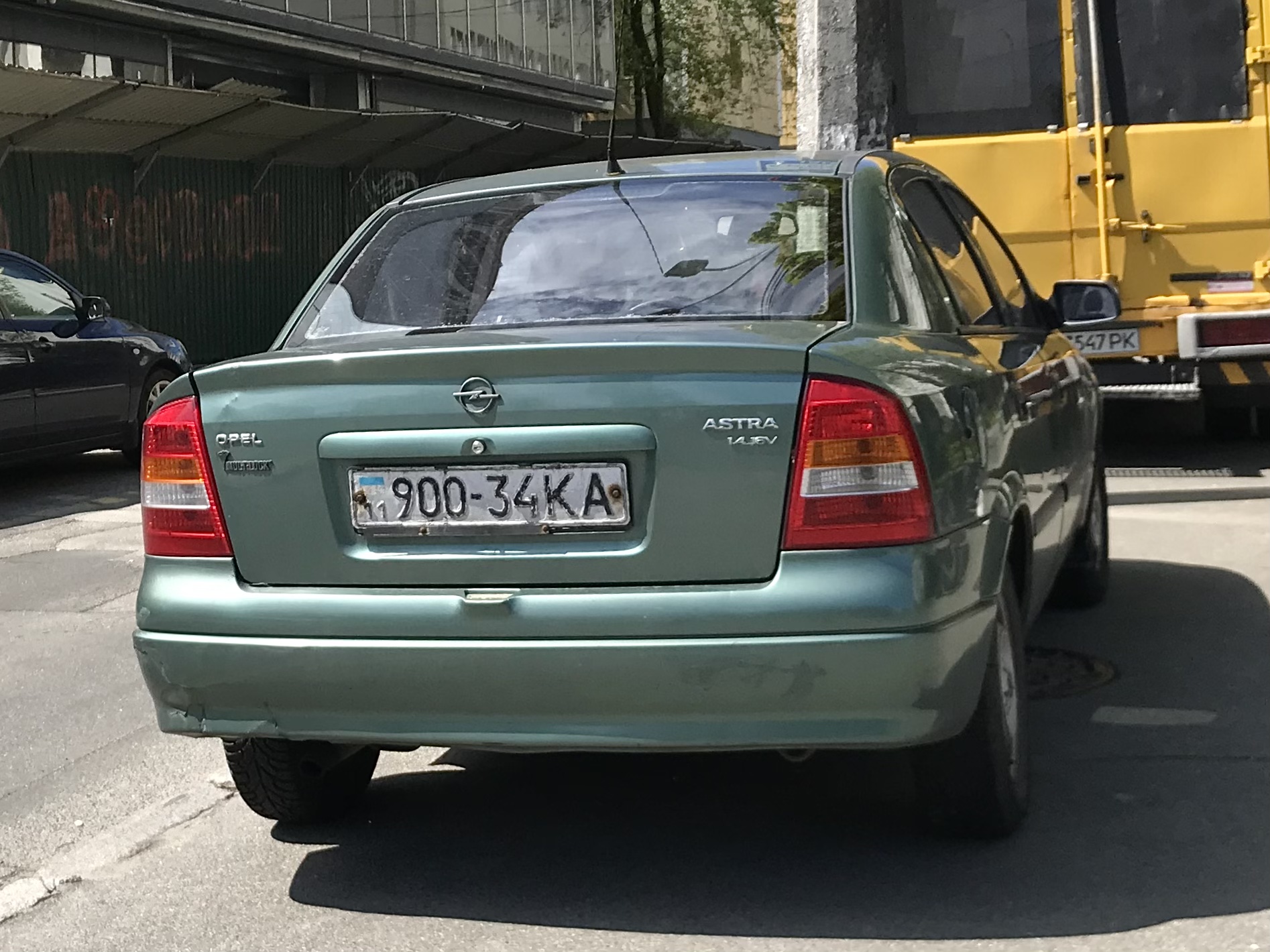 11 900-34 KA, Opel Astra 2nd gen Sedan (G; T98), 1998–2009