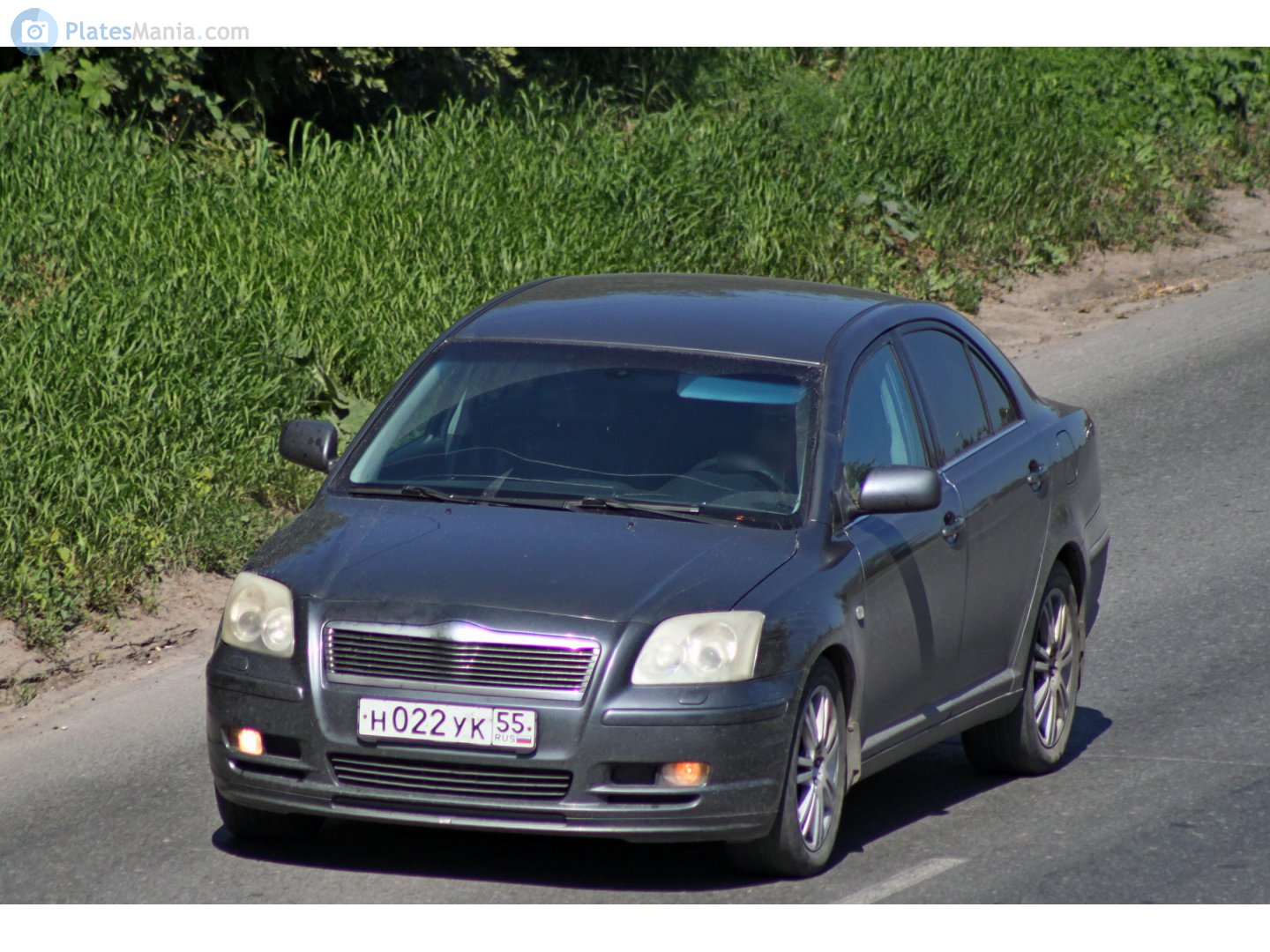 н 022 ук 55, Toyota Avensis 2nd gen Sedan/Liftback (T250), 2003–2009