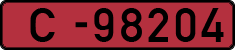 License plate of Latvia, Diplomatic
