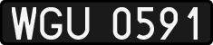 License plates of Poland, 1976 year system