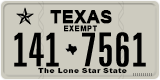 Texas, Exempt (123-4567)