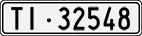 License plate of Switzerland, Cars