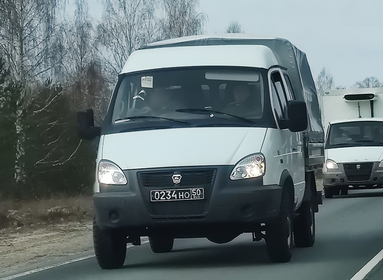 0234 но 50, GAZ Соболь (Sobol) 231073 Double Cab Truck, facelift, 2010–