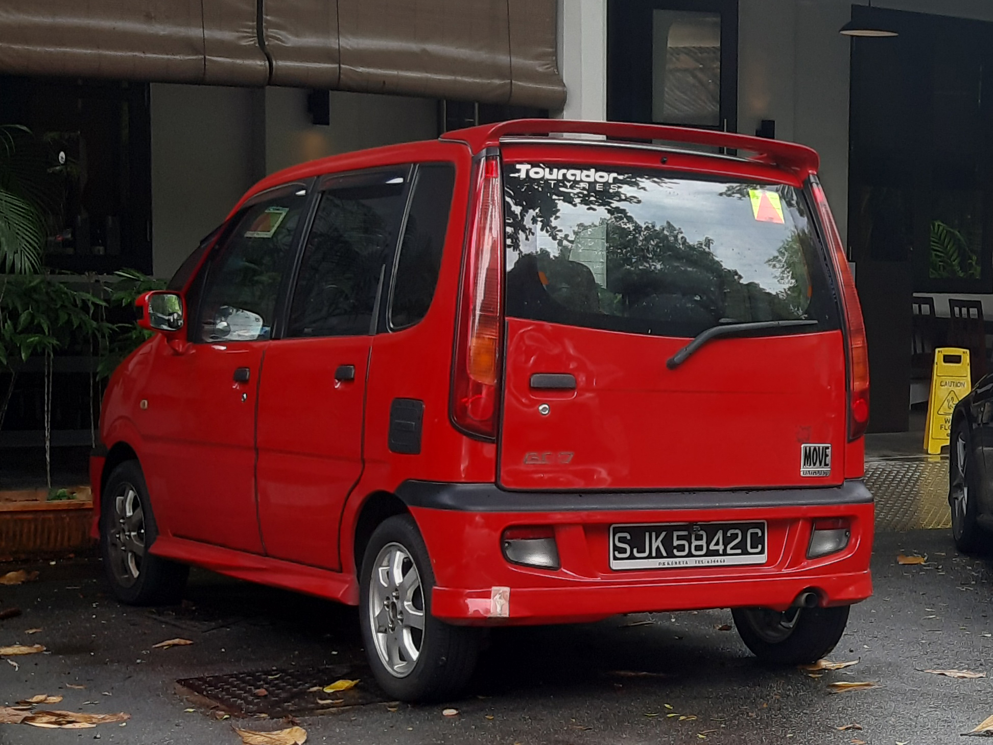 SJK 5842 C, Perodua Kenari 1st gen (L900), 2000–2009