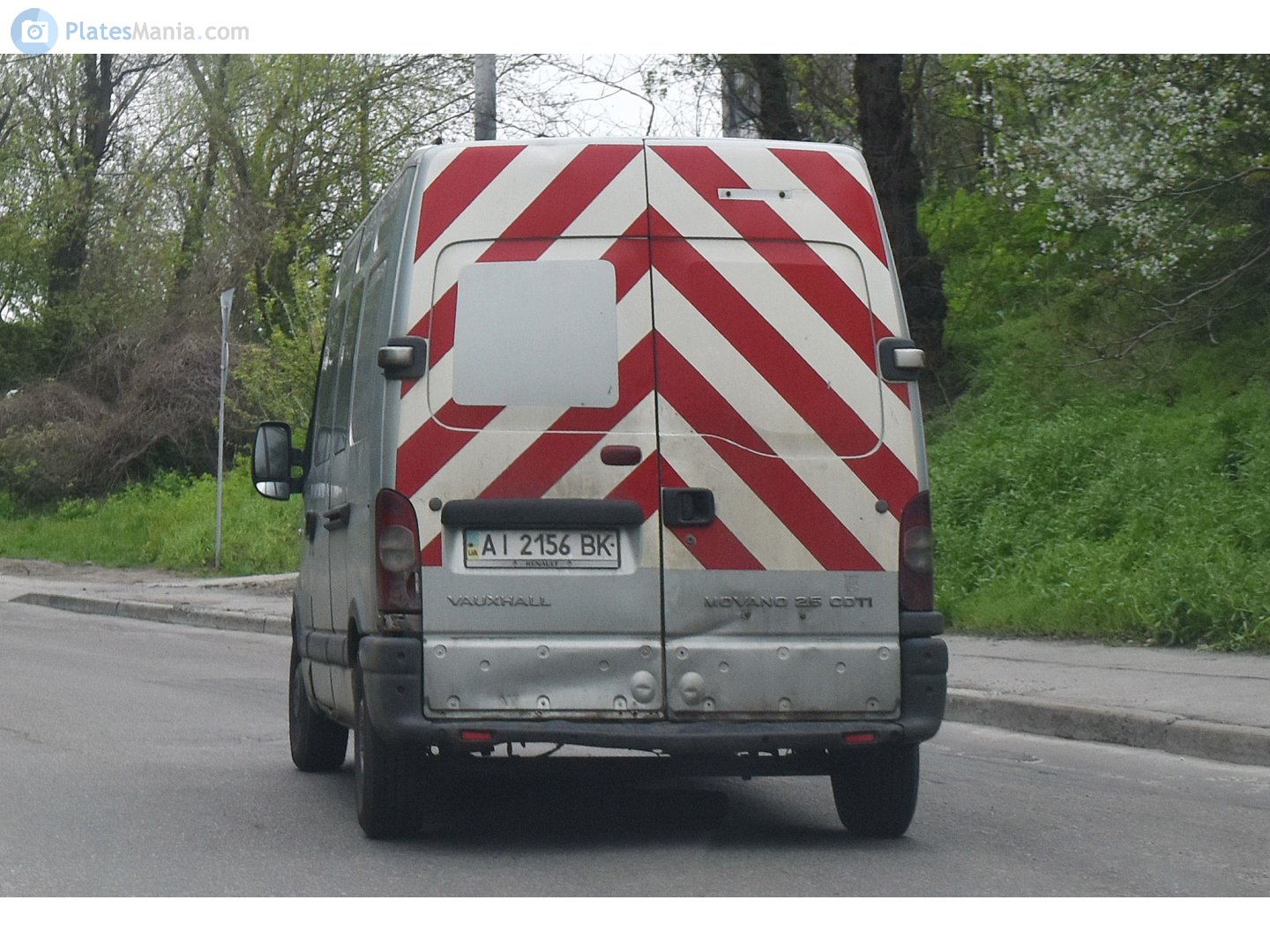 AI 2156 BK, Vauxhall Movano 1st gen Van (A; X70), facelift, 2003–2010