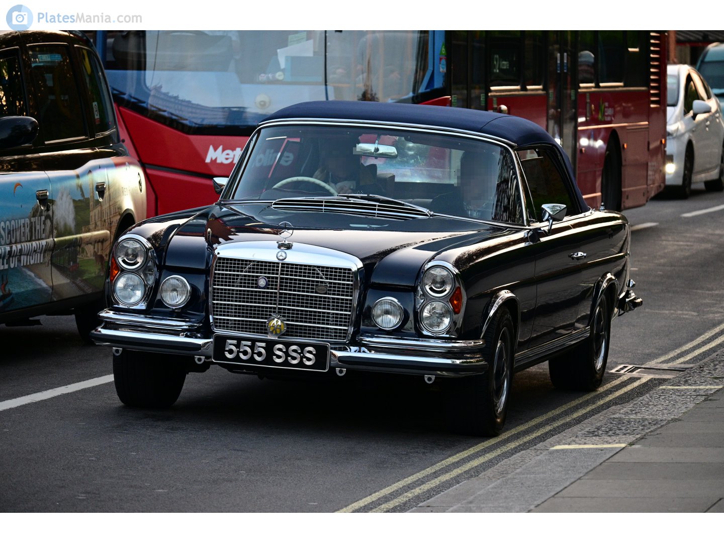 555SSS, Mercedes-Benz S-Klasse 1st gen Cabriolet (W111/W112), 1959–1971