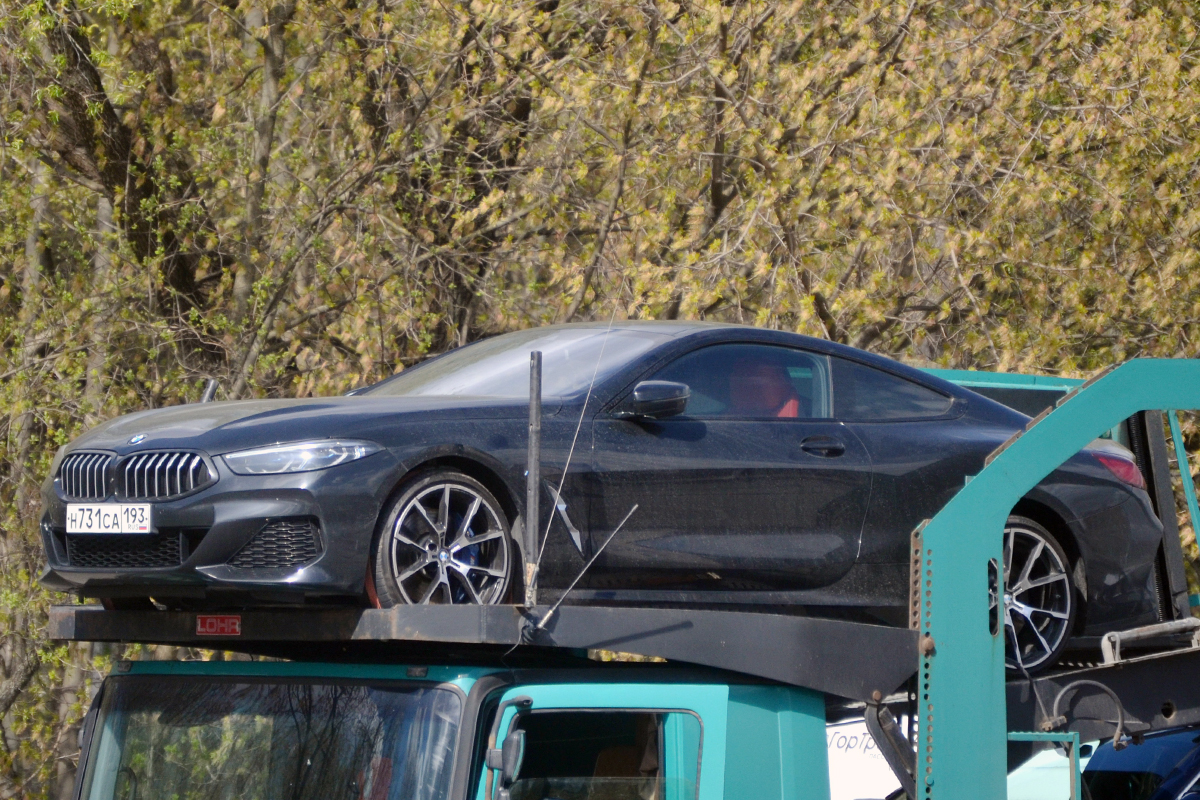 н 731 са 193, BMW 8 Series 2nd gen Coupé (G15), 2018–